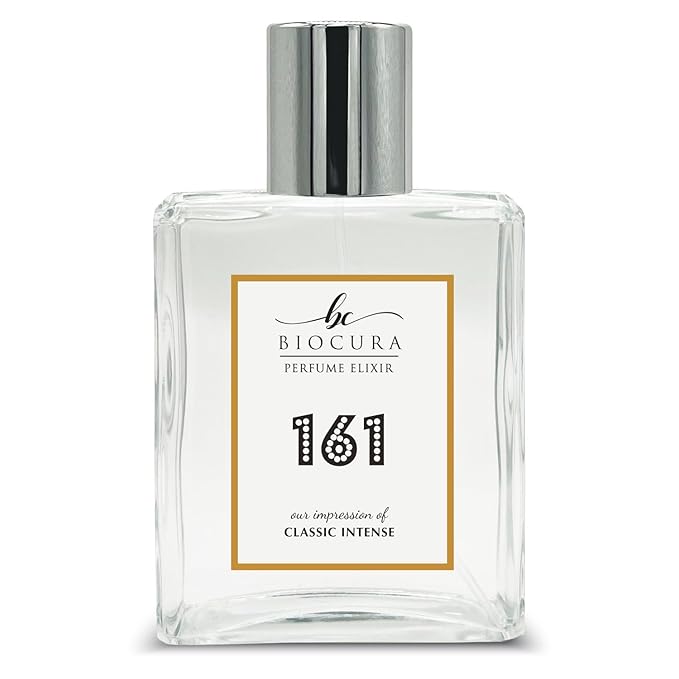 BC Perfume 161 Inspired by Jean Paul J. P. Guiltier Classic Intense For Women Replica Fragrance Dupes Eau de Parfum Spray Bottle 3.4 Fl Oz/100ml-X1