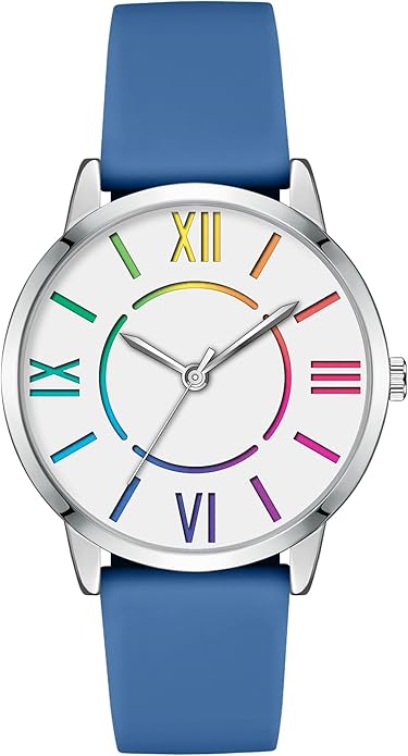 Bisley Women Watch Colorful Dial Easy to Read Waterproof Watch