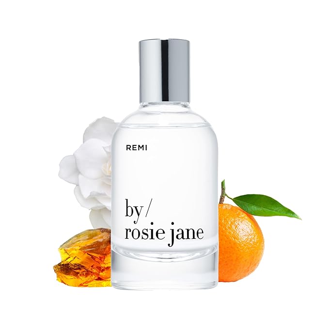 By Rosie Jane Eau De Parfum Spray (Remi) - Clean Perfume for Women - Enriched with Notes of Mandarin, Cardamom & White Amber - Vegan, Paraben, Sulfate & Phthalate Free (50 ml)
