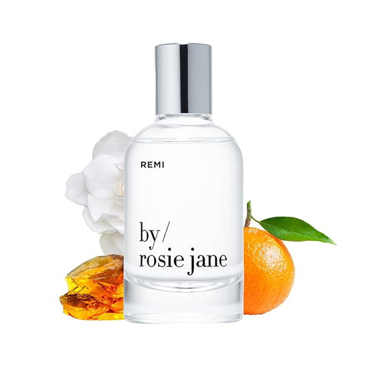 By Rosie Jane Eau De Parfum Spray (Remi) - Clean Perfume for Women - Enriched with Notes of Mandarin, Cardamom & White Amber - Vegan, Paraben, Sulfate & Phthalate Free (50 ml)