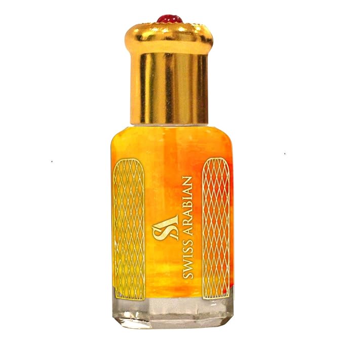 SWISSARABIAN Sultan 12mL | Artisanal Hand Crafted Perfume Oil Fragrance for Women and for Men | Traditional Attar Style Cologne | by Perfumer Oud | Gift/Party Favor | Body Oil