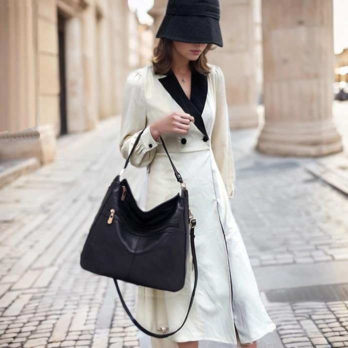 Women Large Crossbody Bags Ladies Satchel Shoulder Handbags Purse and Wallet Set for Women Totes Hobo Purses