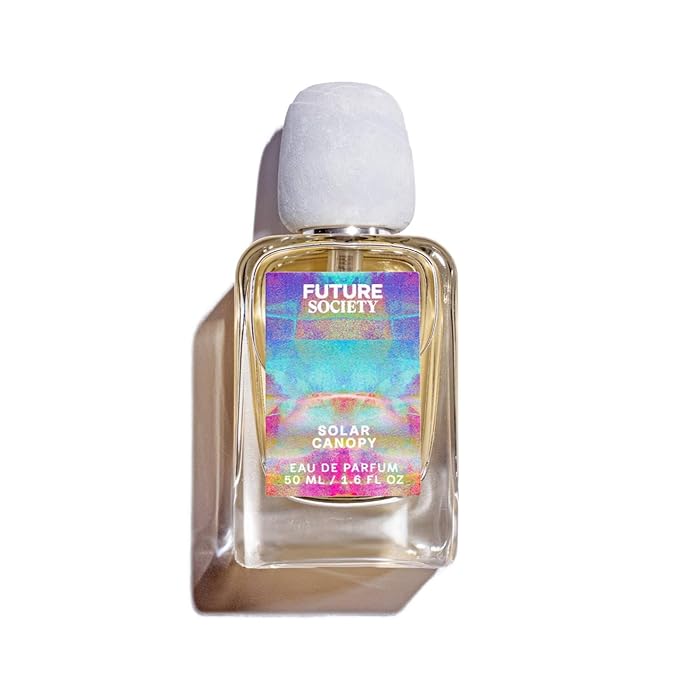 Future Society Solar Canopy Perfume - Rich Fruity Floral Eau de Parfum with Notes of Bergamot, Rose, Vetiver & Sugar - Luxury Perfume Inspired by Hawaiian Hibiscus - Modern Unisex Fragrance - 50ml