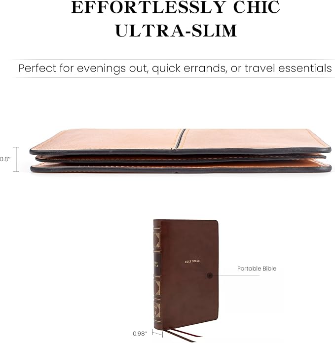 befen Genuine Leather Wristlet Clutch for Women Ultra-Slim Ladies Credit Card Holder Wallet Purses with RFID Protection