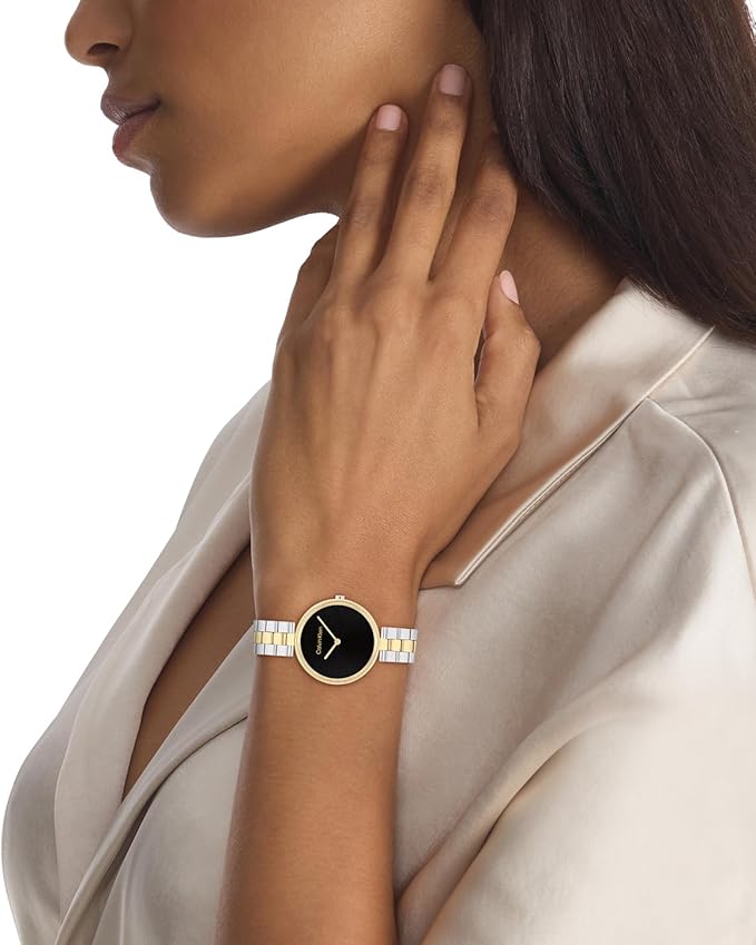 Calvin Klein Gleam - Women's 2H Quartz Watch Stainless Steel - Water Resistant 3 ATM/30 Meters - A Timeless Elegance for Her Everyday Lifestyle - 32 mm