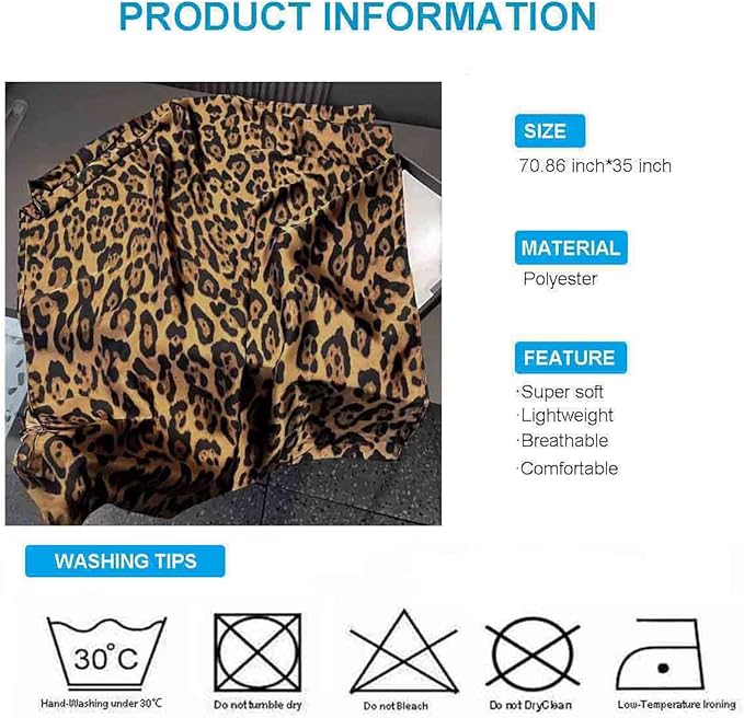 Xyueanlo Scarfs for Women Lightweight Scarves Fashion Print Floral Pattern Head Scarf Wraps Shawls