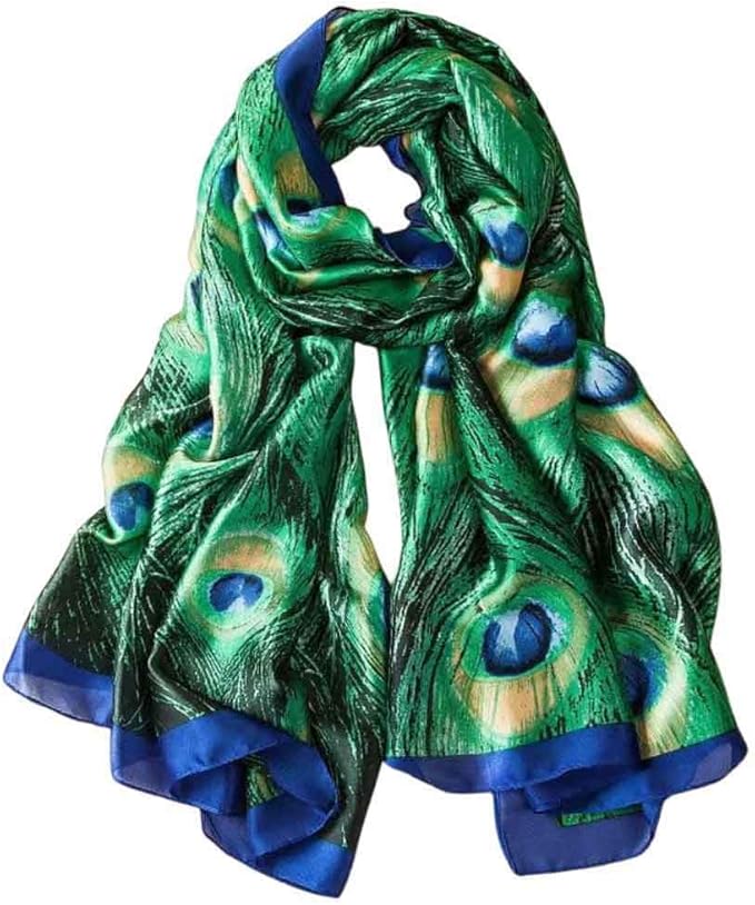 Xyueanlo Scarfs for Women Lightweight Scarves Fashion Print Floral Pattern Head Scarf Wraps Shawls