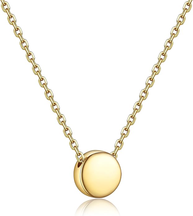 PROSILVER 925 Sterling Silver Necklace for Women | Dainty Delicate Adjustable Choker with Heart/Star/Moon/Vertical Bar Pendant, Hypoallergenic Tarnish Resistant Everyday Jewelry Gift for Her