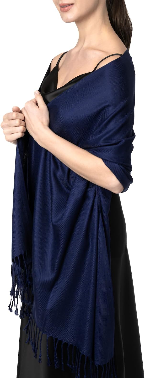 Achillea Soft Silky Pashmina Scarf for Women – Shawl Wrap for Evening Dresses, Bridesmaids, Weddings & Everyday Wear
