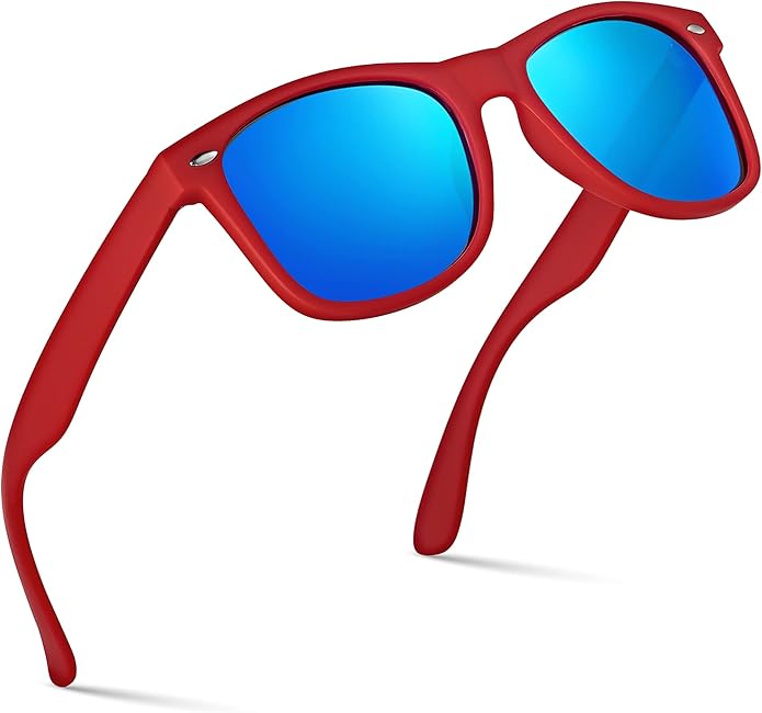Retro Rewind Polarized Sunglasses for Men and Women - UV Protection Classic Sun Glasses