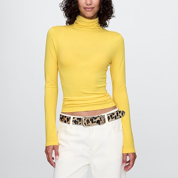 Belts for Women with Gold Buckle Faux Leather Belts Fashion Casual belts for jeans