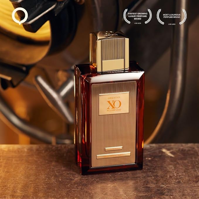 Orientica XO Xclusif Oud Old Fashioned Extrait de Parfum - Bourbon, Cinnamon, Tonka Beans, Amber, Vanilla, Smoky, Warm Spicy - Arabic Perfume for Woman & Man - 4.0oz / 120ml