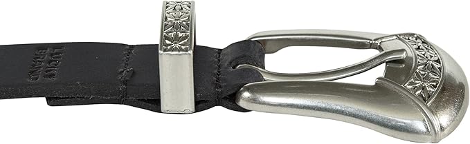 Lucky Brand Women's Western-Inspired Leather Belt | Classic | American Heritage | Casual | Vintage | Cowboy