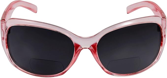 Bifocal Sunglasses 'The Fashionista' Women's Designer Outdoor Reading Glasses with UV400 Protection (2 Pack)