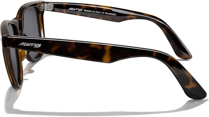 MERRY'S Classic Square Shape Polarized Sunglasses for Womens Mens Retro Designer UV400 Sun Glasses S6140