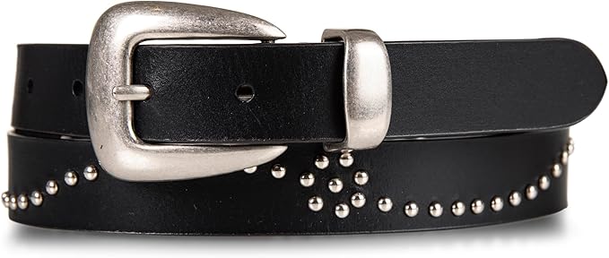 Lucky Brand Women's Western-Inspired Leather Belt | Classic | American Heritage | Casual | Vintage | Cowboy
