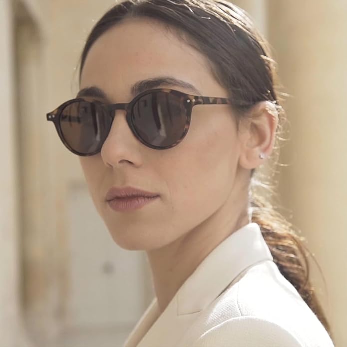 ZENOTTIC Polarized Round Sunglasses, Stylish Sunglasses for Men and Women Retro Classic, Multi-Style Selection