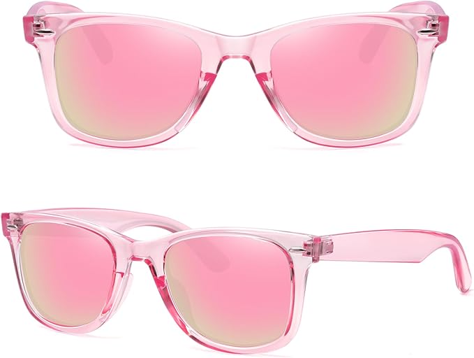 MEETSUN Polarized Sunglasses for Women Men Classic Retro Square Frame Driving Sun Glasses UV Protection