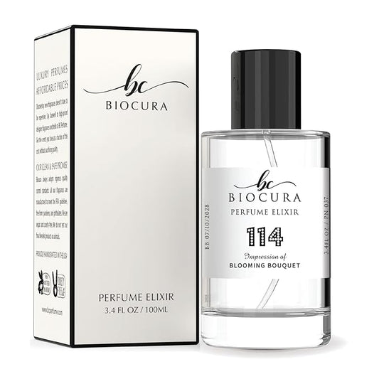 BC Perfume 114 Inspired by Blooming Bouquet For Women Replica Fragrance Dupes Eau de Parfum Spray Bottle 3.4 Fl Oz/100ml-X1
