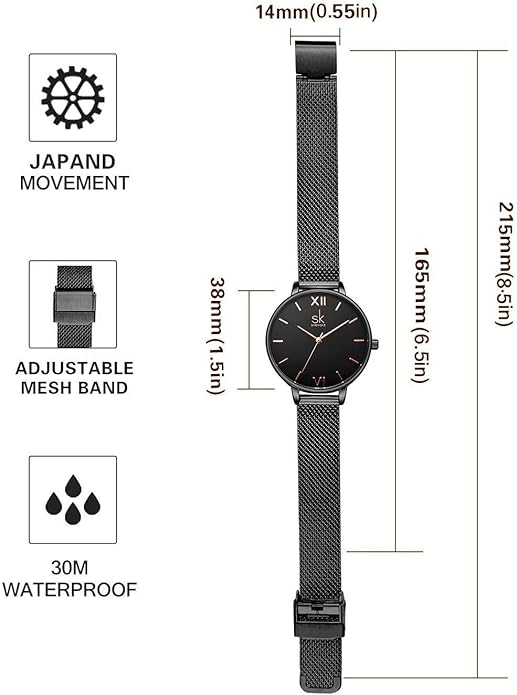 SHENGKE Simplicity Creative Women Watch Genuine Leather Elegant Women Watches Ladies Business Wristwatch