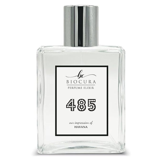 BC Perfume 485 Inspired by Havana For Men Replica Fragrance Dupes Eau de Parfum Spray Bottle 3.4 Fl Oz/100ml-X1