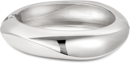 Bangle Bracelets for Women | 14K Gold Plated Trendy Wide Bracelets | Hinged Arm Cuff Bangles Chunky Bracelet for Women