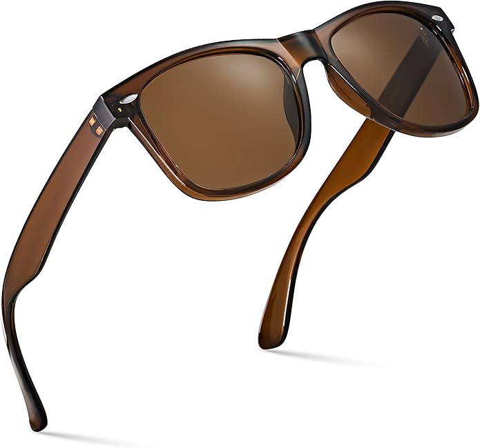Retro Rewind Polarized Sunglasses for Men and Women - UV Protection Classic Sun Glasses