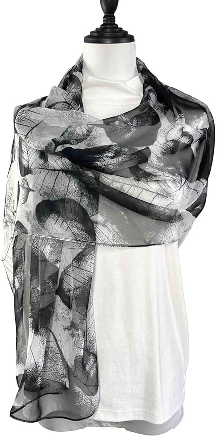 Xyueanlo Scarfs for Women Lightweight Fashion Floral Printed Scarves Neck Scarf Sunscreen Wraps Shawls