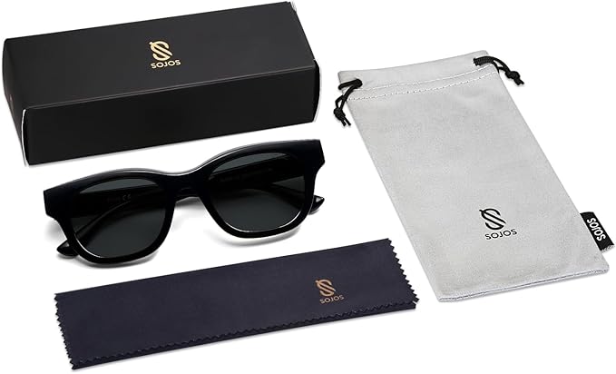 SOJOS Polarized Sunglasses womens men Trendy Small Designer Shades SJ2289