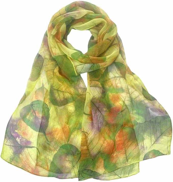 Xyueanlo Scarfs for Women Lightweight Fashion Floral Printed Scarves Neck Scarf Sunscreen Wraps Shawls