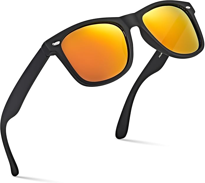 Retro Rewind Polarized Sunglasses for Men and Women - UV Protection Classic Sun Glasses