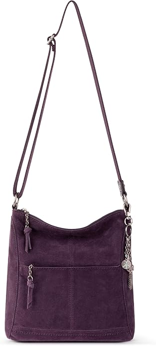 The Sak Lucia Crossbody Bag in Leather, Convertible Purse with Adjustable Strap
