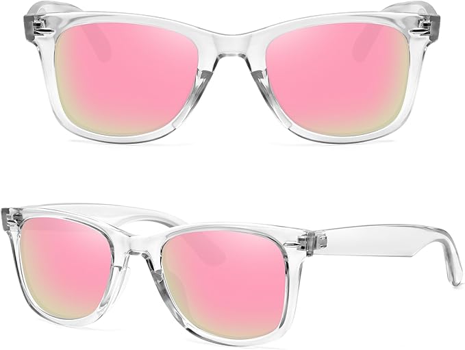 MEETSUN Polarized Sunglasses for Women Men Classic Retro Square Frame Driving Sun Glasses UV Protection