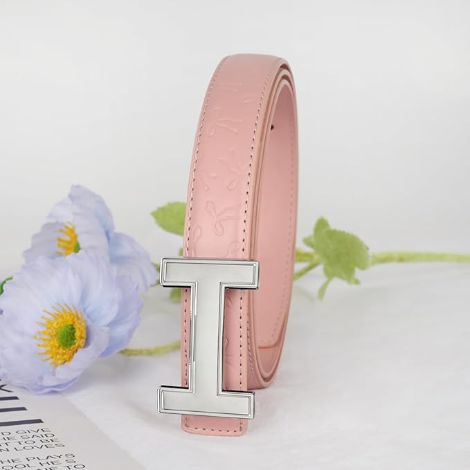 Relang Women's Belts with Gold Buckle, Fashion Waist Band, Elegant Ladies' Belt, Gift for Women