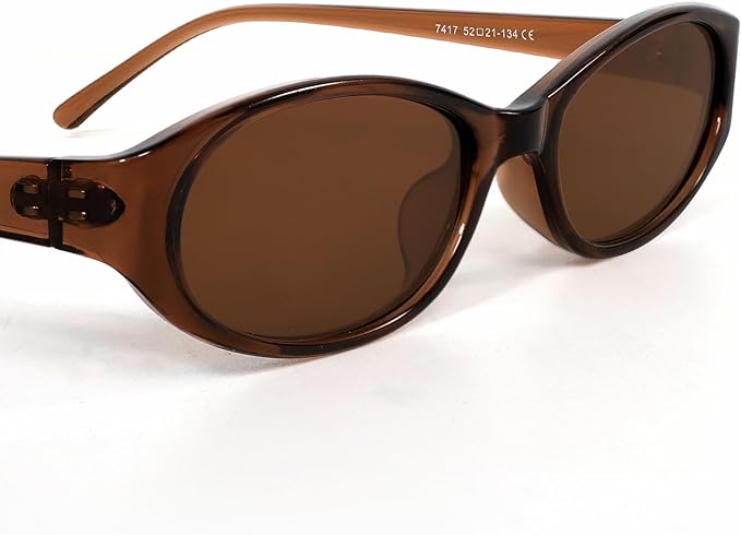 Retro Oval Sunglasses for Women 2026 90s Small Chic Cat Eye Sun Glasses Sunnies Lightweight Shades