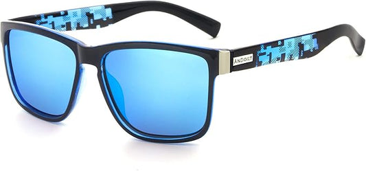 ANDOILT Sport Polarized Square Sunglasses