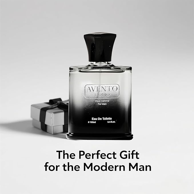 AVENTOUOMO Cologne for Men | Long-Lasting Woody Fresh Scent | 100ml Eau de Toilette | Luxury Gift Set