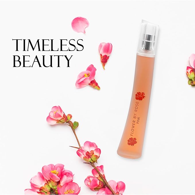 Flower By Rose Pink Women Perfume Long Lating Eau De Parfum–Fresh And Trendy Natural Spray Fragrance For Effortless Chic 3.4 Fl Oz For Daily Used