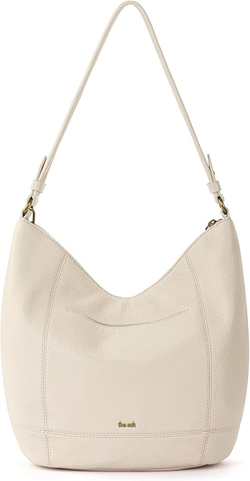 The Sak Sequoia Hobo Bag - Premium Large Leather Women's Handbag for Everyday & Travel - Durable Purse With Zipper Pocket