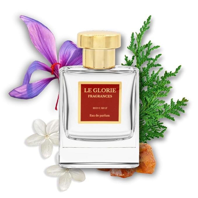 Red Carat EDP - Inspired by MFK'S B.accarat - Long Lasting Luxury Perfume - Cruelty Free - Unisex - 1.7 FL oz 50ml.