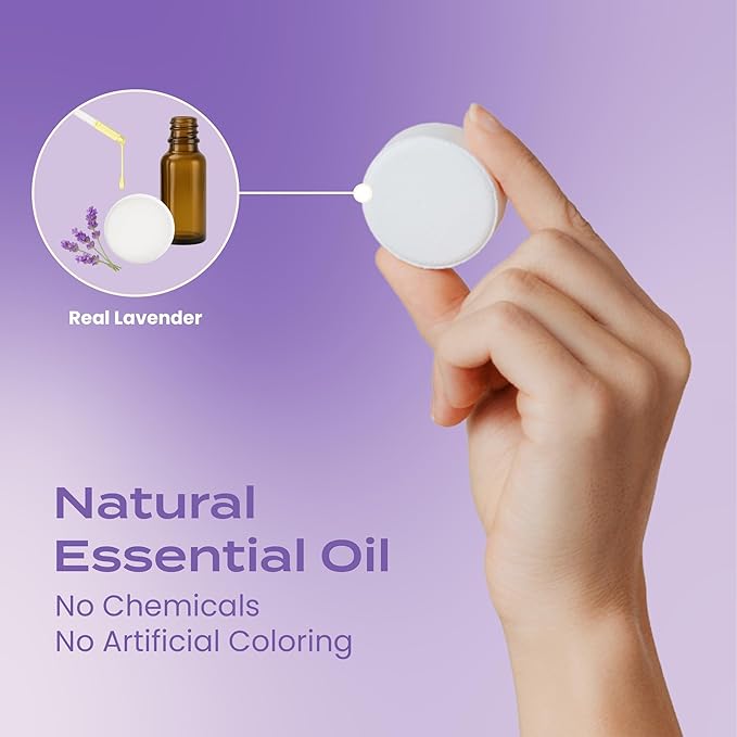 Body Restore Shower Steamers Aromatherapy 15 Pack – Valentines Day Gifts for Her and Him, Birthday Gifts for Women and Men, Relaxation, Stress Relief, Self Care – Lavender