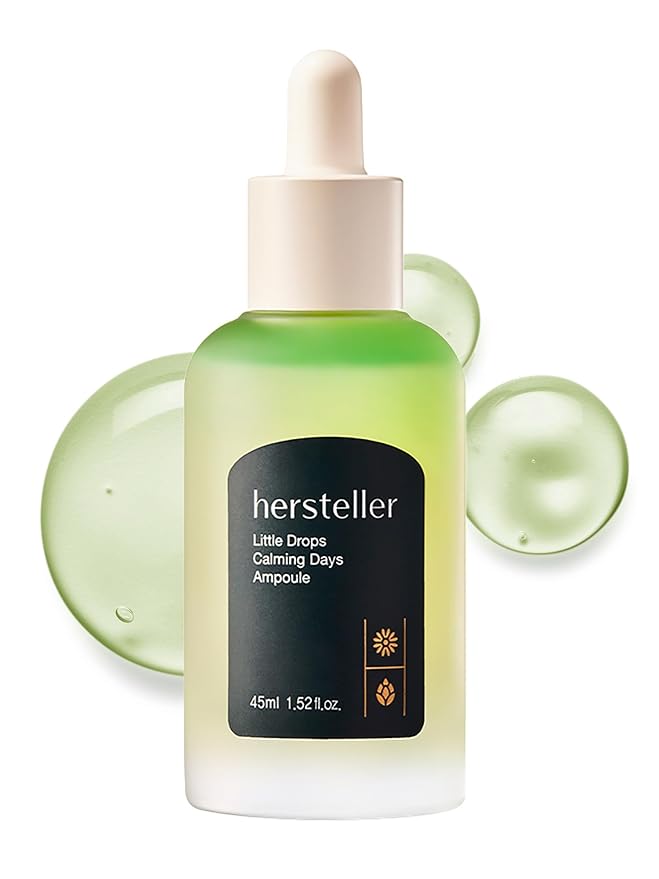 hersteller Little Drops Calming Days Ampoule 30ml, 1.01 Fl Oz Soothing for Sensitive Skin Calendula Flower Water Moisturizing Vegan Facial Skin Korean Skincare