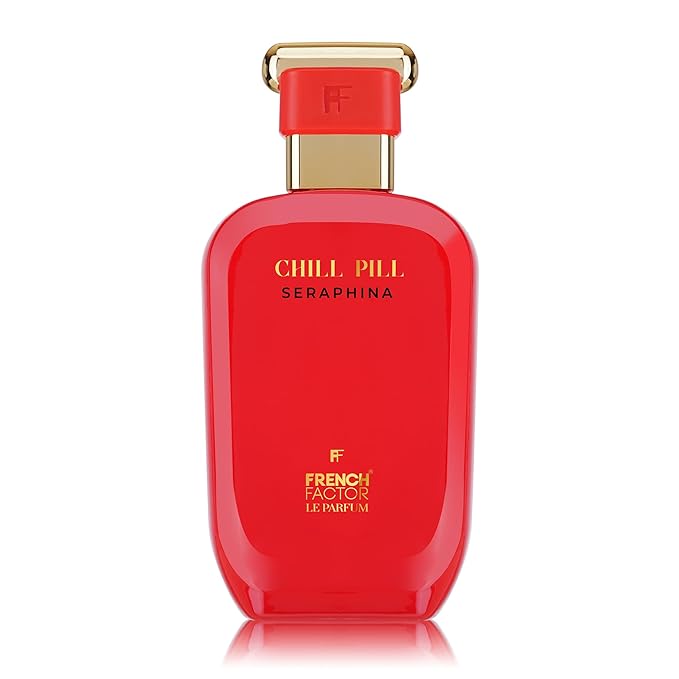 French Factor Chillpill Seraphina Women’s Perfume – Premium Long-Lasting Eau de Parfum, 100ml (3.3 fl oz) – Elegant Floral Fruity Fragrance for All-Day Wear
