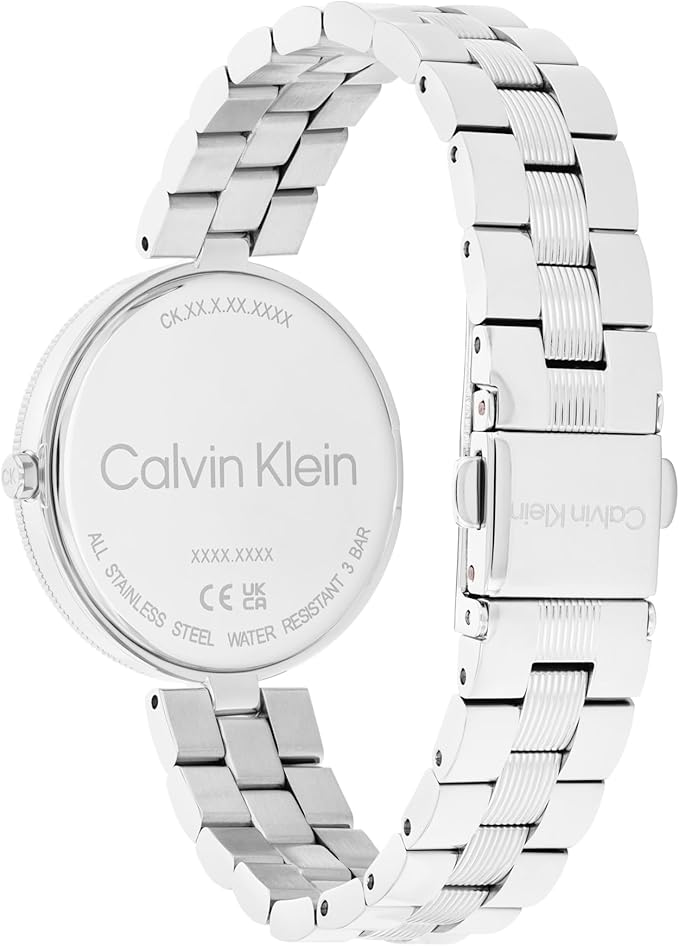 Calvin Klein Gleam - Women's 2H Quartz Watch Stainless Steel - Water Resistant 3 ATM/30 Meters - A Timeless Elegance for Her Everyday Lifestyle - 32 mm
