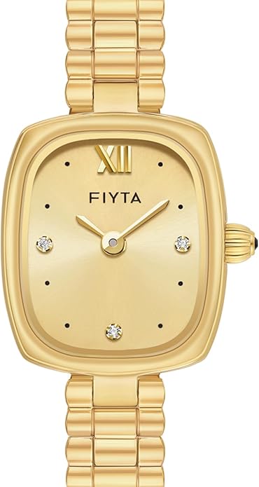 Gold Watches for Women Vintage Ladies Wrist Watches Stainless Steel Dainty Small Gold Watch with Link Removal Tools and Gift Box for Women and Love Ones