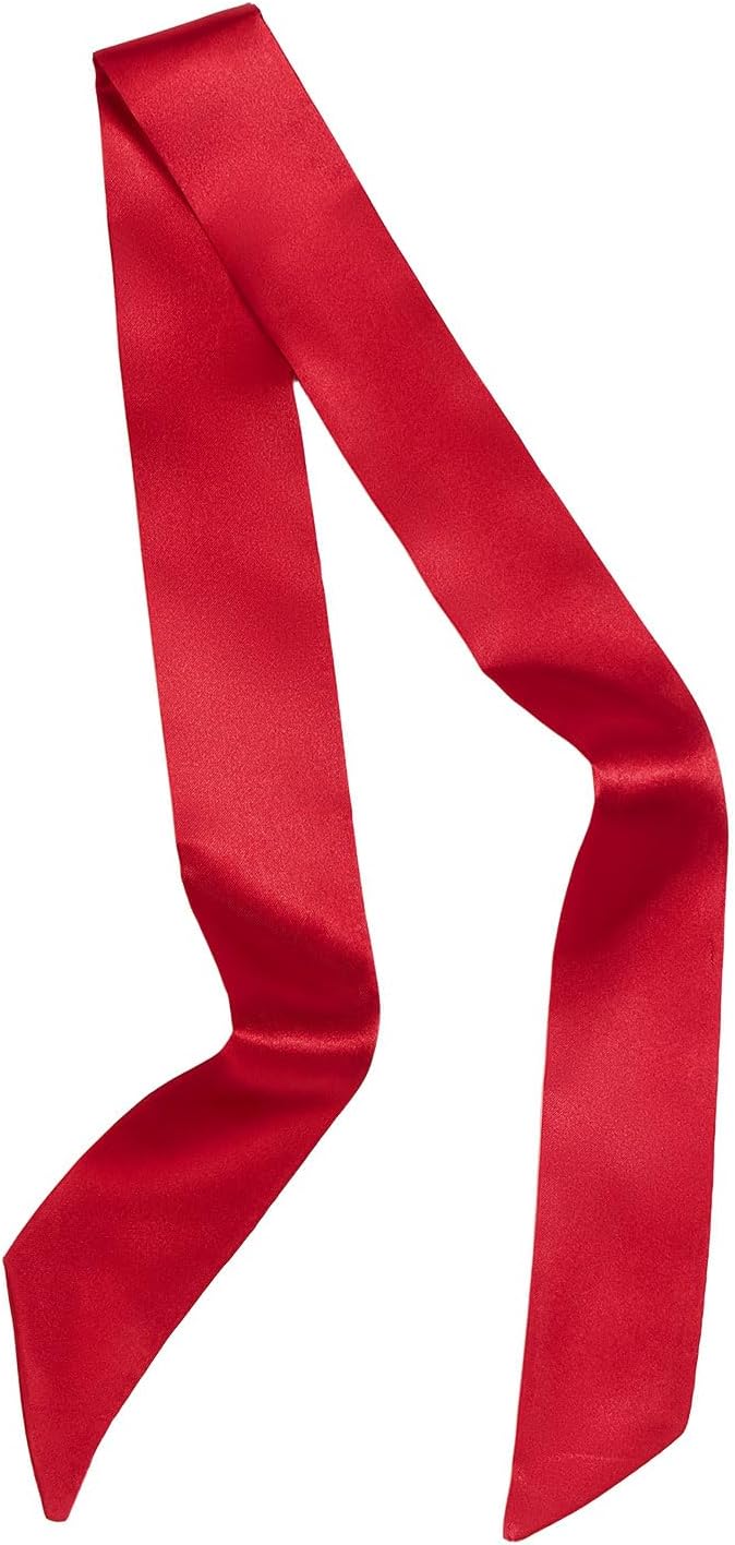 Solid Color Neck Scarf Purse Narrow Scarf Handbags Skinny Twill Hair Scarves Women Fashion Accessories Bag Charms