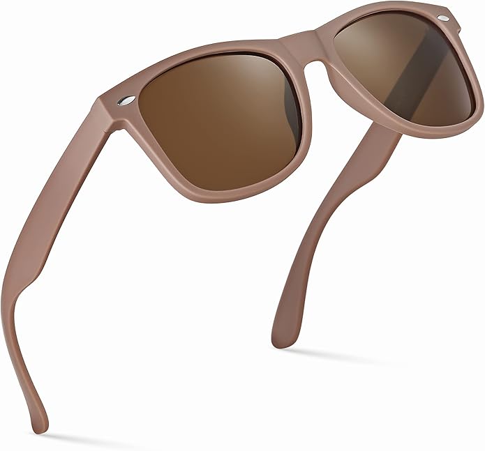 Retro Rewind Polarized Sunglasses for Men and Women - UV Protection Classic Sun Glasses
