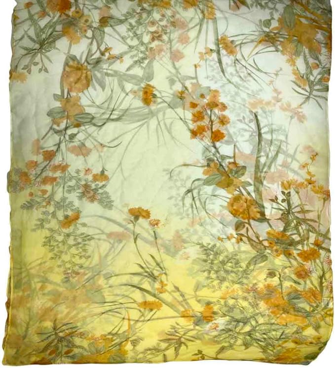 Xyueanlo Scarfs for Women Lightweight Scarves Fashion Print Floral Pattern Scarf Shawls