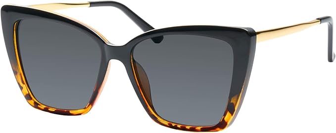 mosanana Oversized Cat Eye Sunglasses for Women Trendy Style MS52028