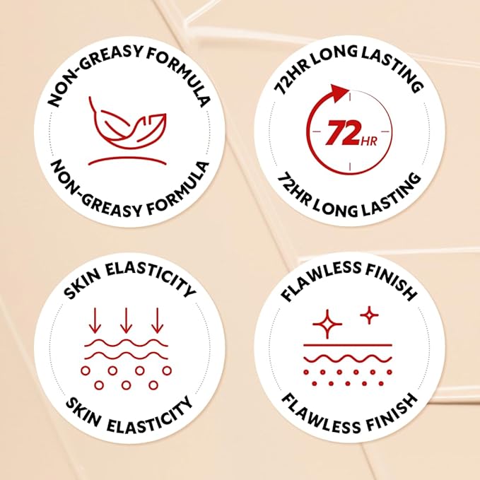 [*Mini Size*] TIRTIR Mask Fit Red Cushion Foundation | Full coverage, Weightless, Skin fit, Satin Glow Finish, Korean Makeup BB Foundation, beauty, Tattoo cover up, Buildable (#35N Walnut, 0.15 Fl Oz)